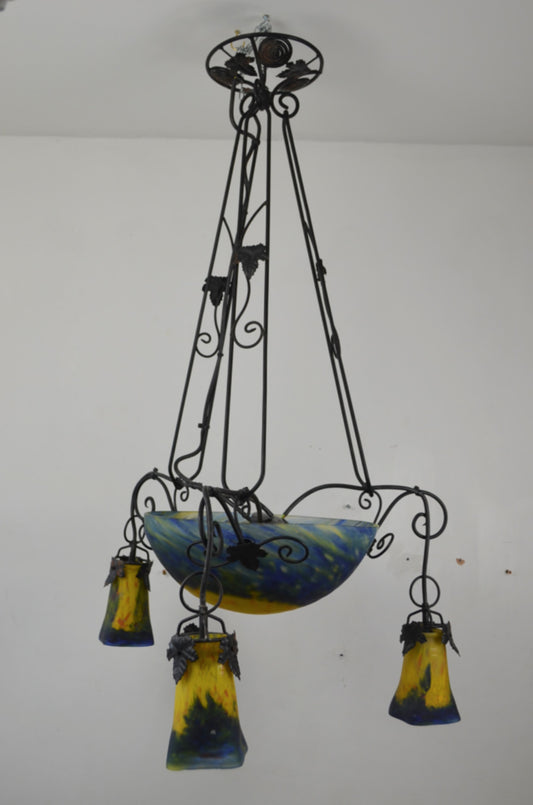 Muller Frères, Luneville Chandelier