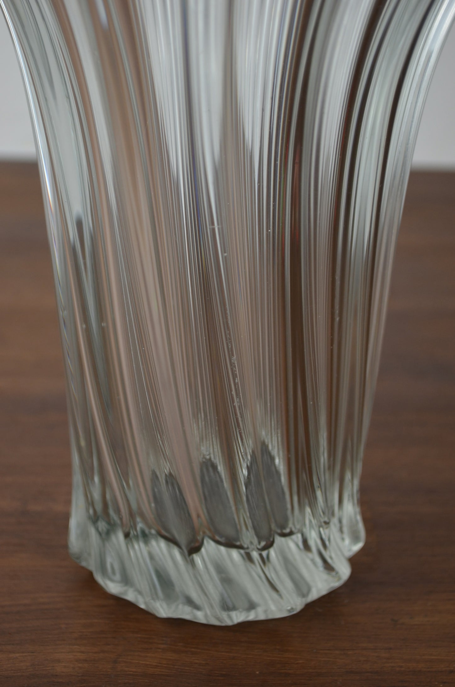 Vintage French Glass Vase