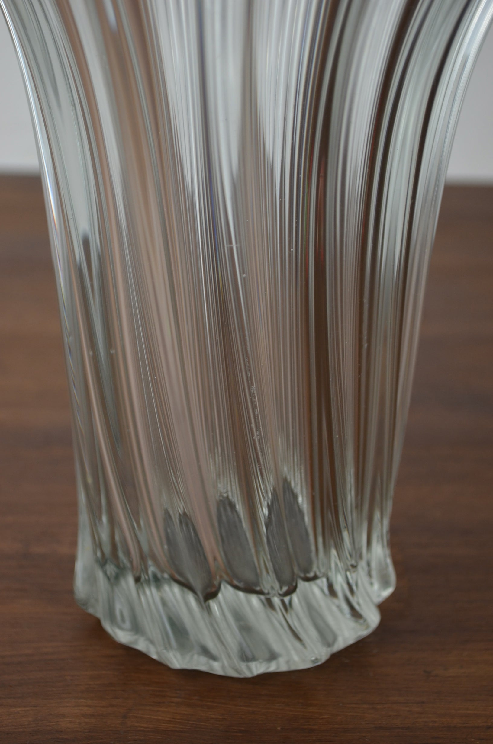 Vintage French Glass Vase
