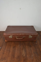 Vintage Canvas Suitcase