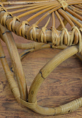 Vintage Bamboo Stool