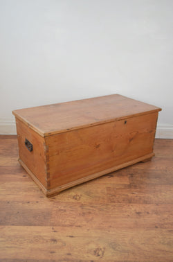Antique Pine Blanket Box