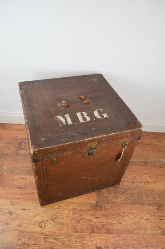 Early 20th Century Belgian Steamer Trunk