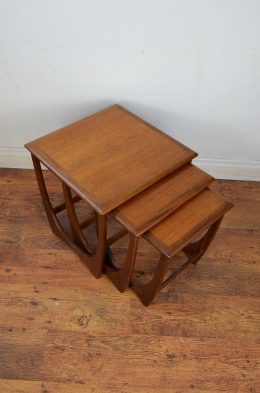 1970s Danish Influenced Nest Of Tables