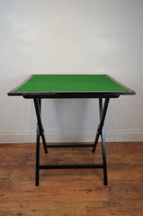 Antique Card Table By Thornhill Of Bond Street