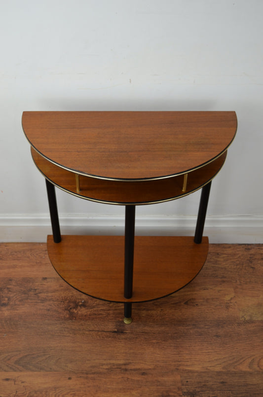 Vintage Moon Shaped Side Table
