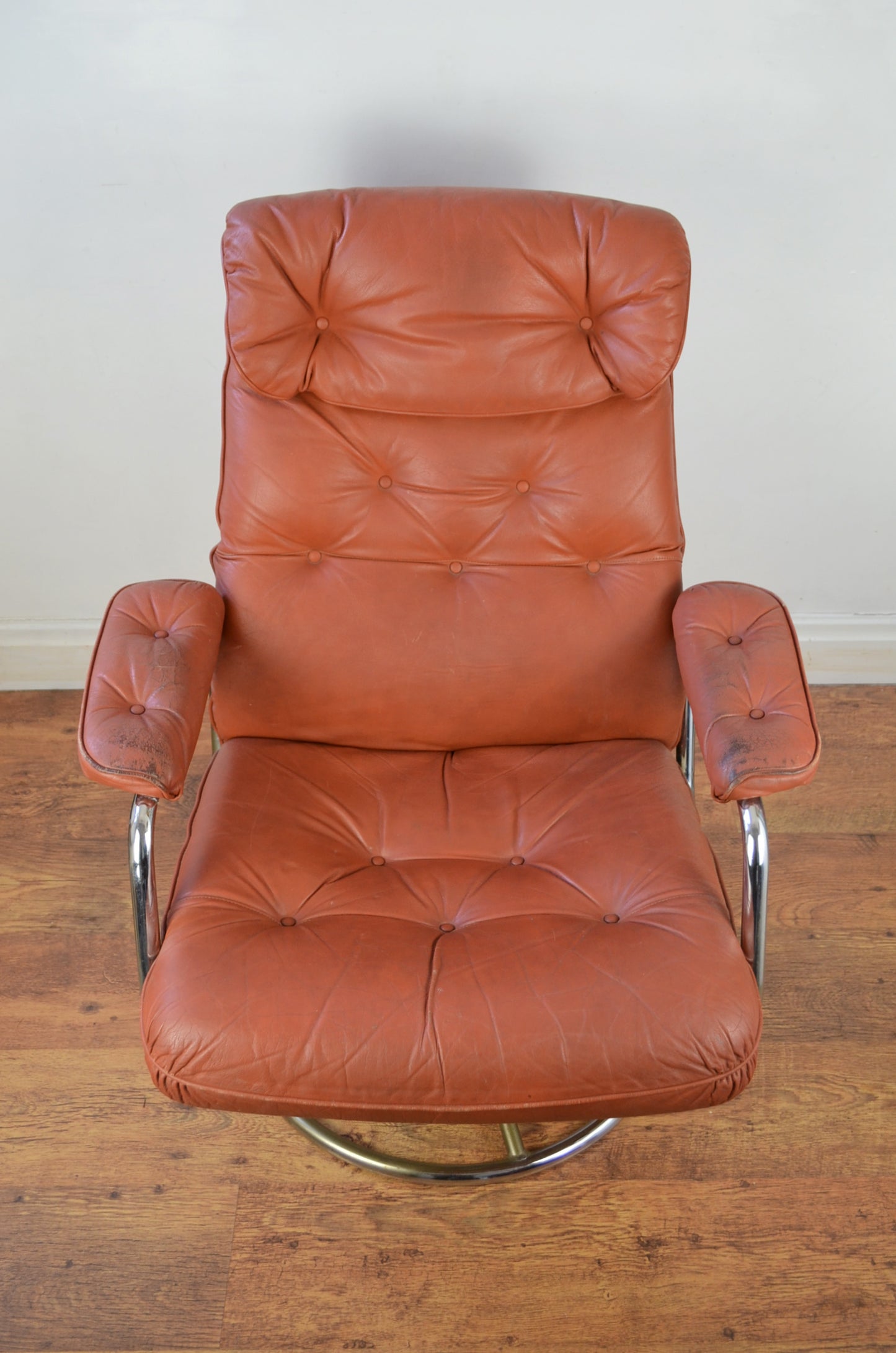 Vintage Pieff Swivel Armchair