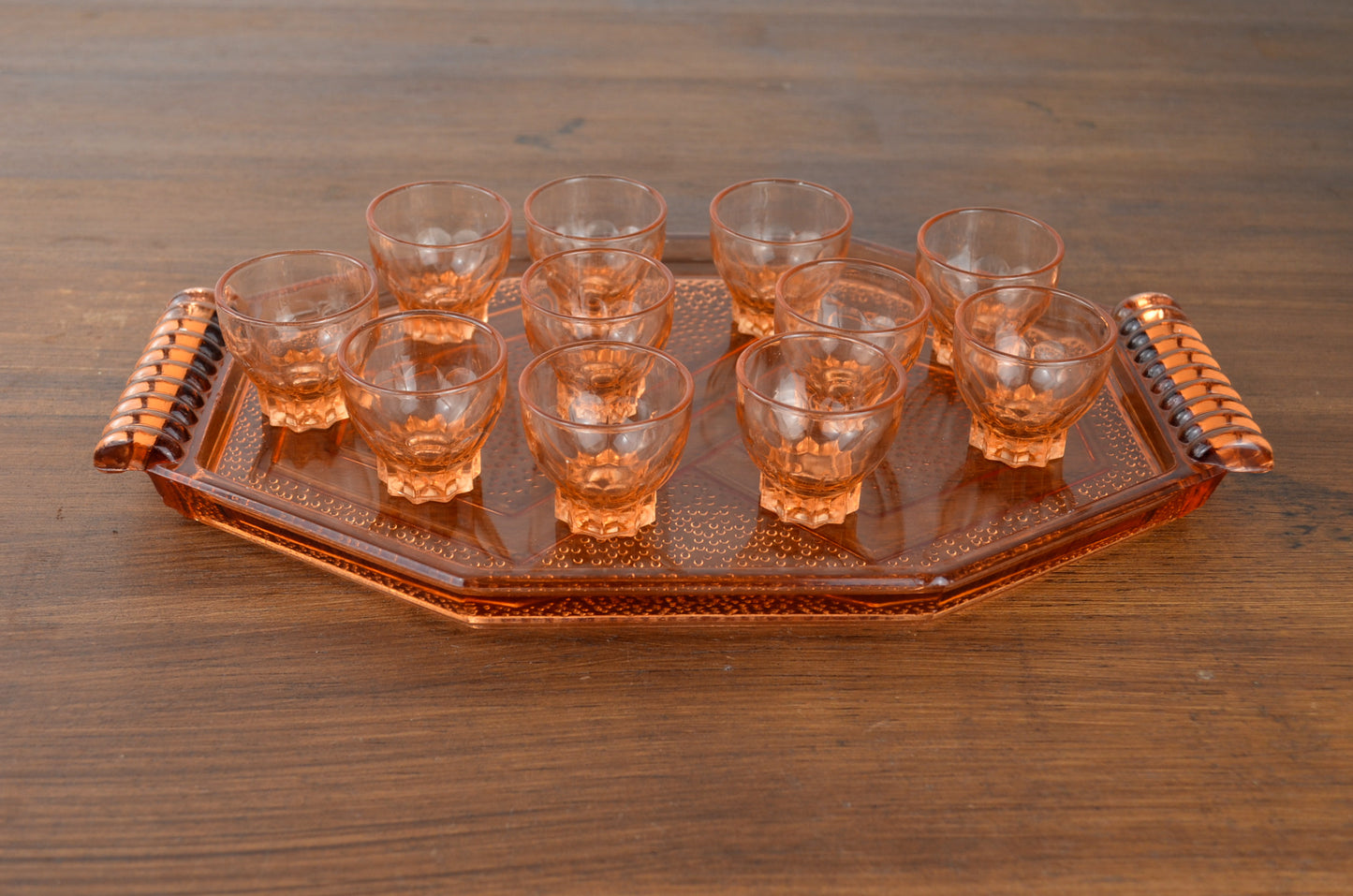 Vintage French Glass Set