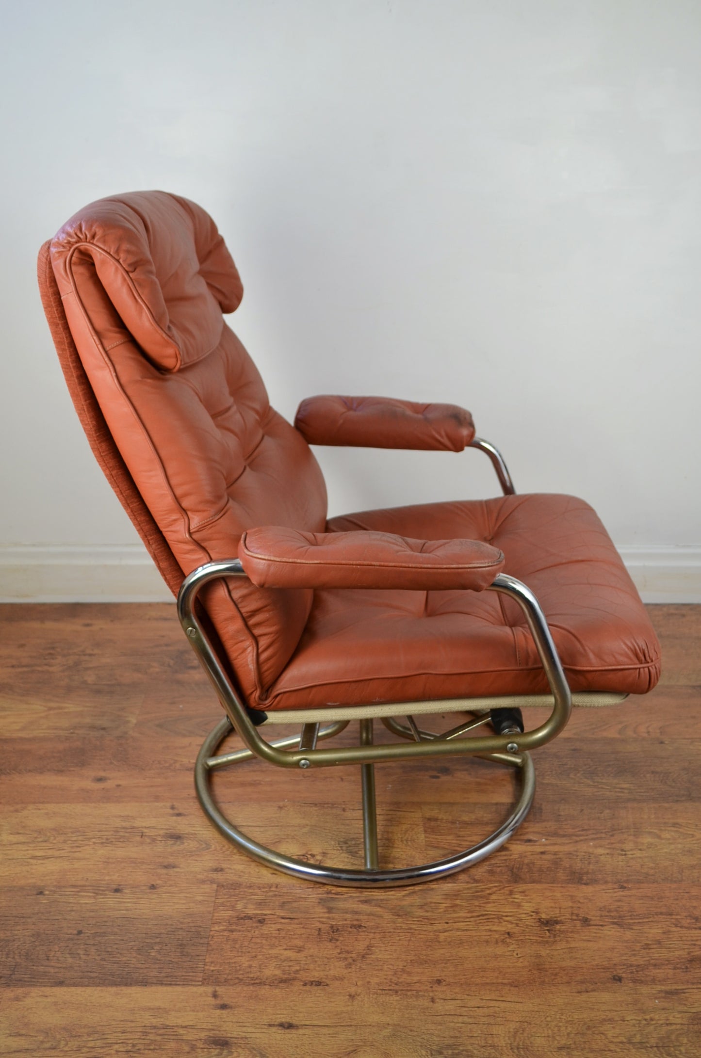 Vintage Pieff Swivel Armchair