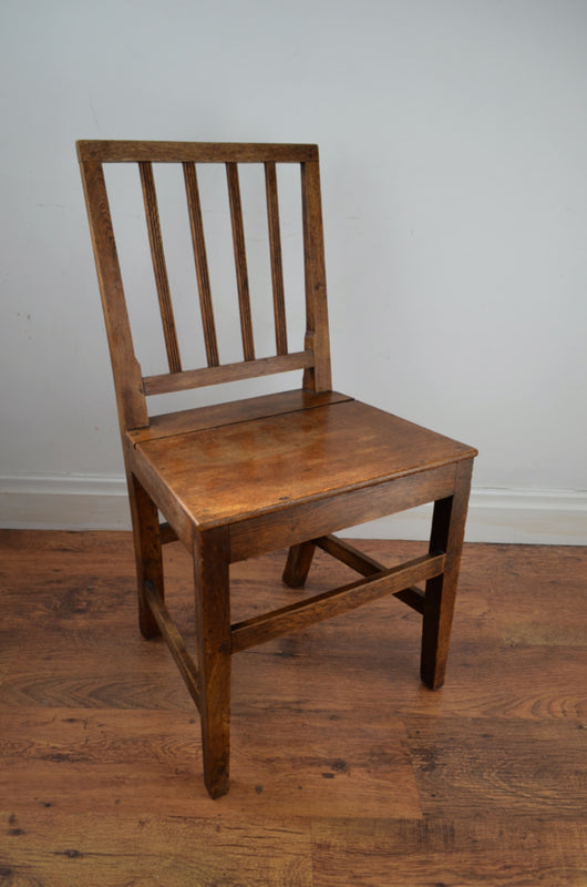Georgian Welsh Dining Chair Antique Oak