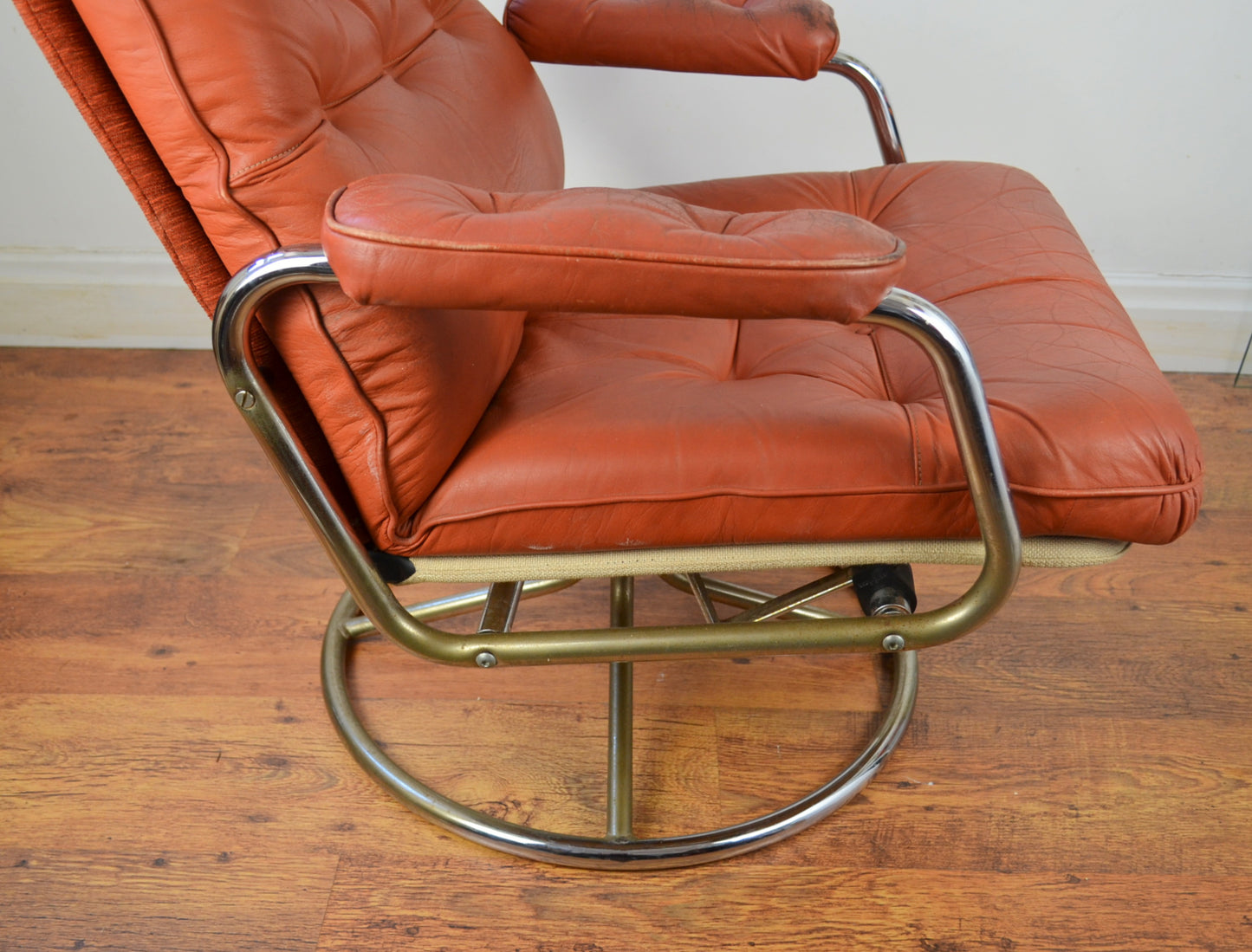 Vintage Pieff Swivel Armchair