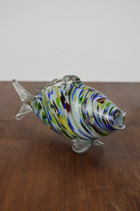 Vintage Glass End Of Day Fish