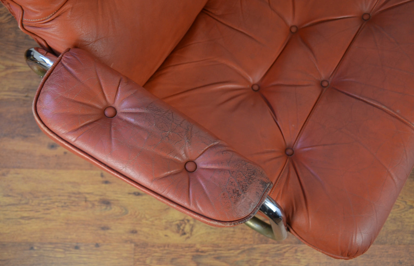 Vintage Pieff Swivel Armchair