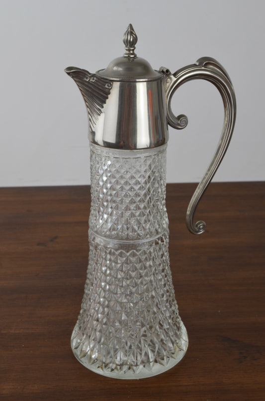 Vintage Silver Plate Decanter