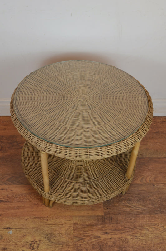 Vintage Circular Coffee Table