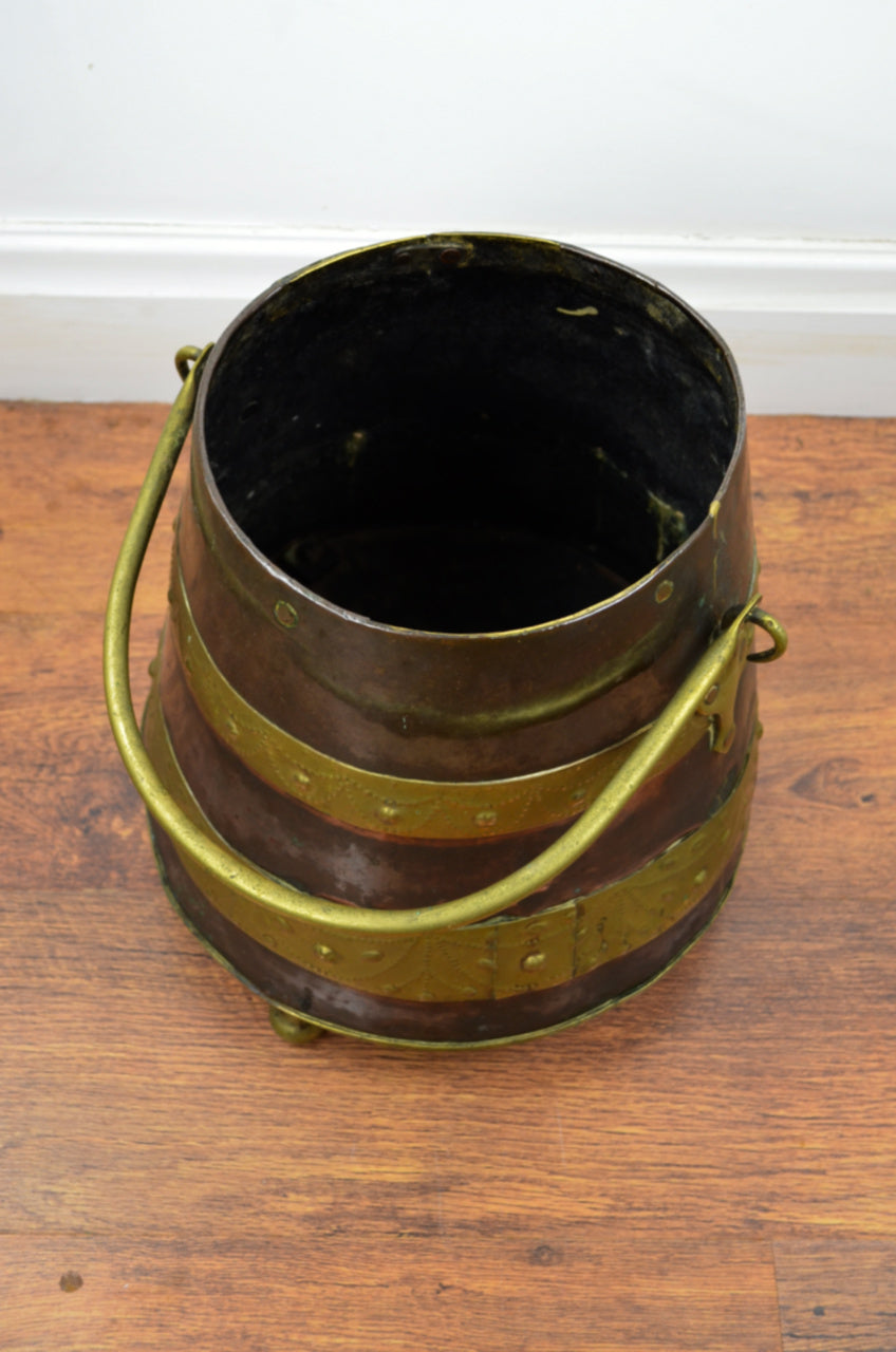 Antique Coal/Log Bucket