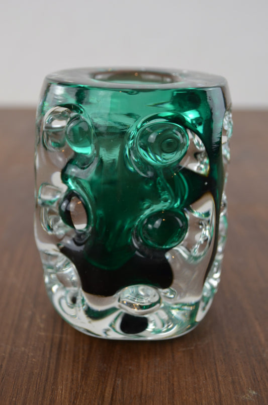 Vintage Liskeard Glass Vase