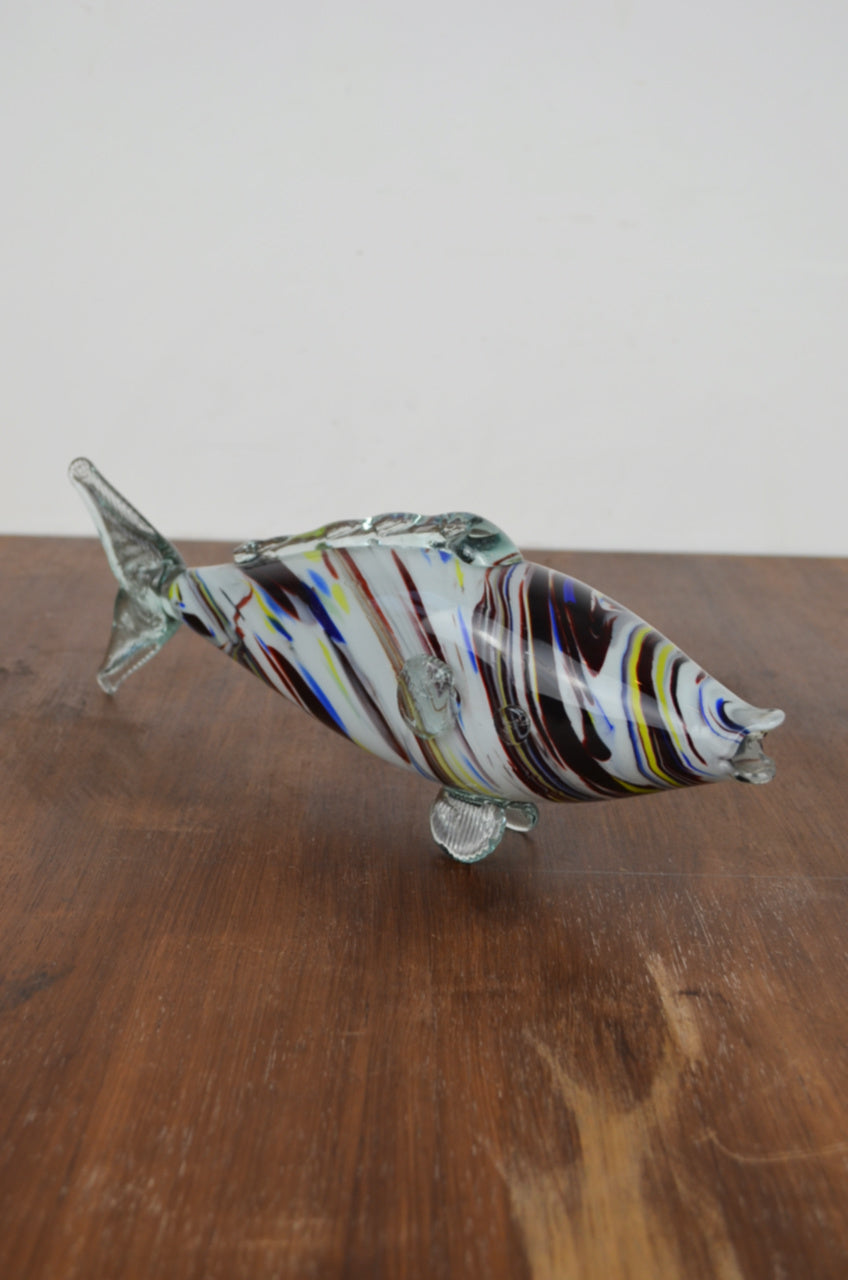 Vintage Glass End Of Day Fish