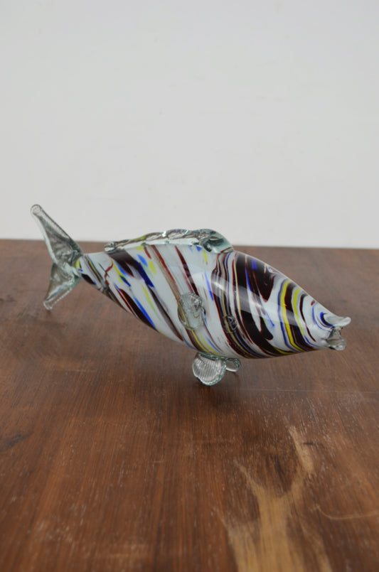 Vintage Glass End Of Day Fish