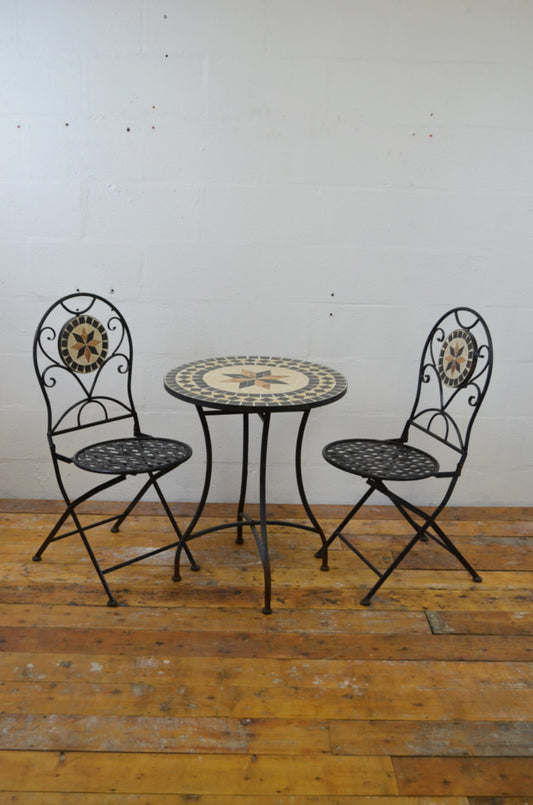 Vintage Bistro Table and Chairs