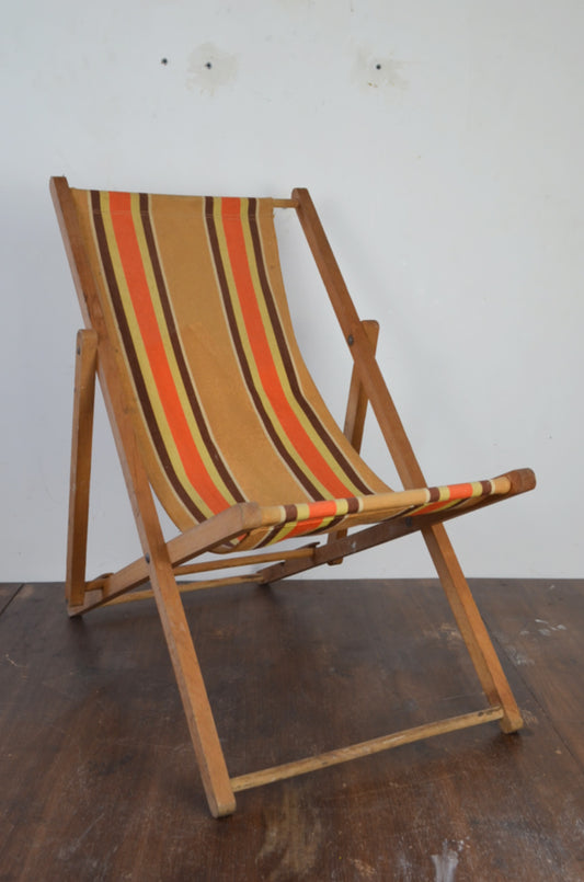Vintage Kids Deck Chair