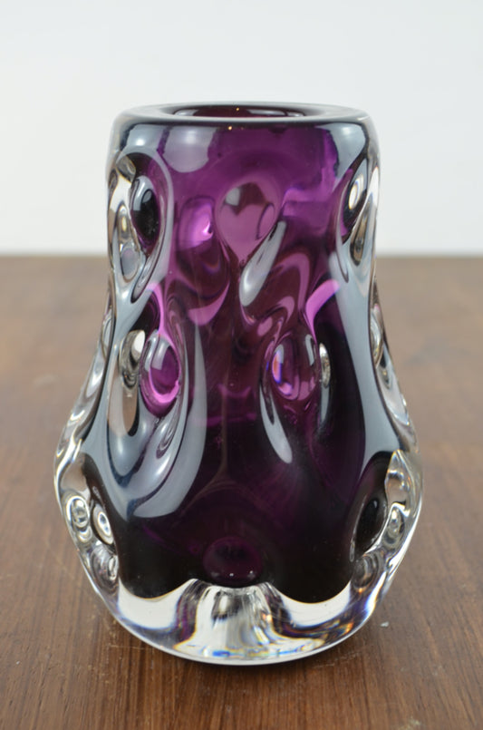 Vintage Liskeard Purple Vase