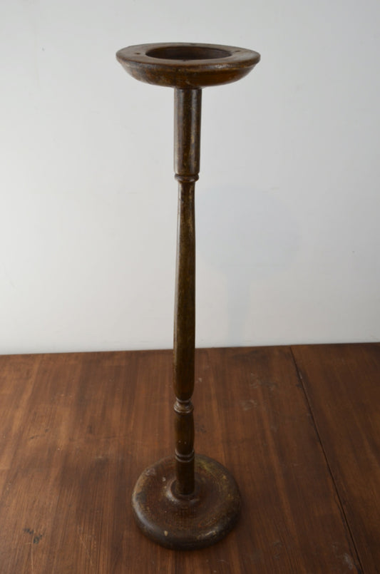 Vintage Wooden Candle Holder