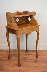 A Pair Of Early French Oak Bedside Tables