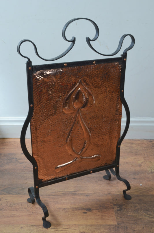 Art Nouveau Fire Screen