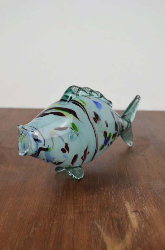 Vintage Glass End Of Day Fish