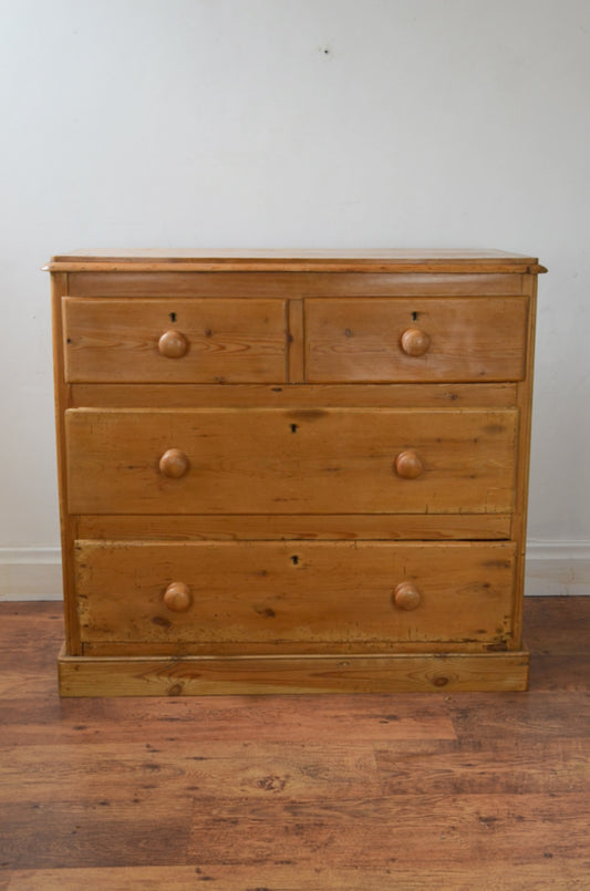 Victorian Two Over Two Chest Of Drawers