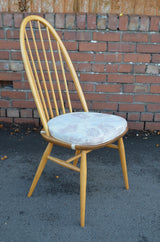 Two Retro Ercol Dining Chairs