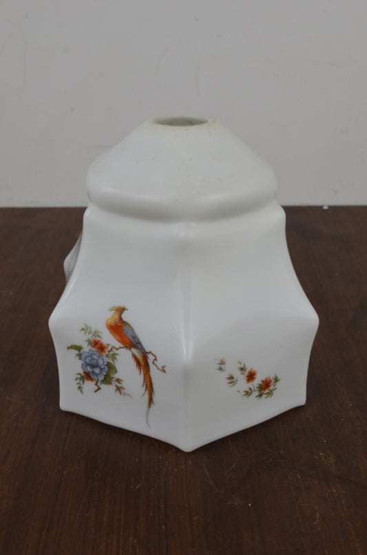 Vintage White Glass Shade