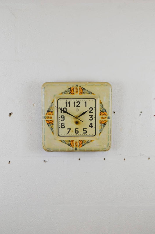 Original French Wall clock by Arms & Cycles