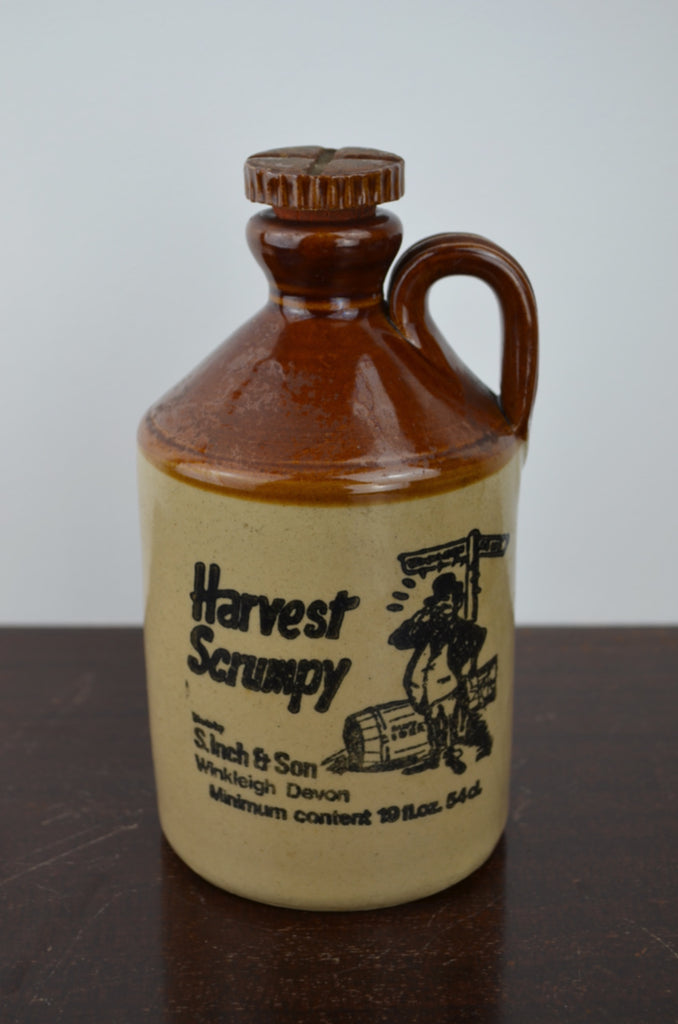 Vintage S.Inch & Son Stoneware Cider Flagon Alt Interiors