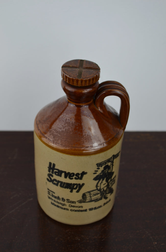 Vintage S.Inch & Son Stoneware Cider Flagon Alt Interiors