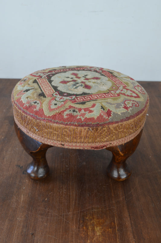Queen Anne Revival Foot Stool