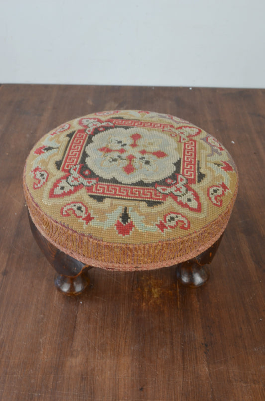 Queen Anne Revival Foot Stool