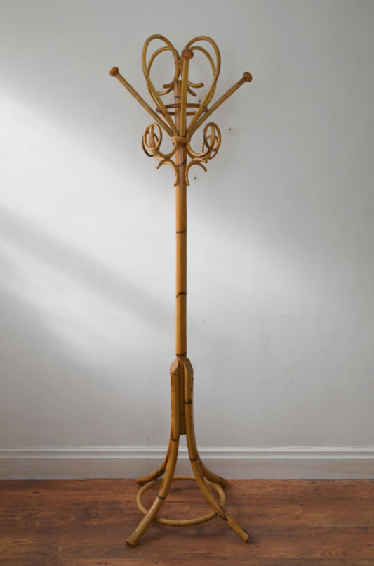 Vintage Bamboo Coat Stand