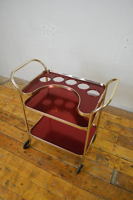 Mid Century Kaymet Drinks Trolley/ Bar Cart