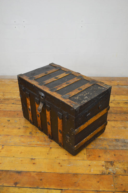 19th Century American Steamer Trunk