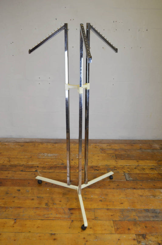20th Century Salvaged Shop Clothes Rail
