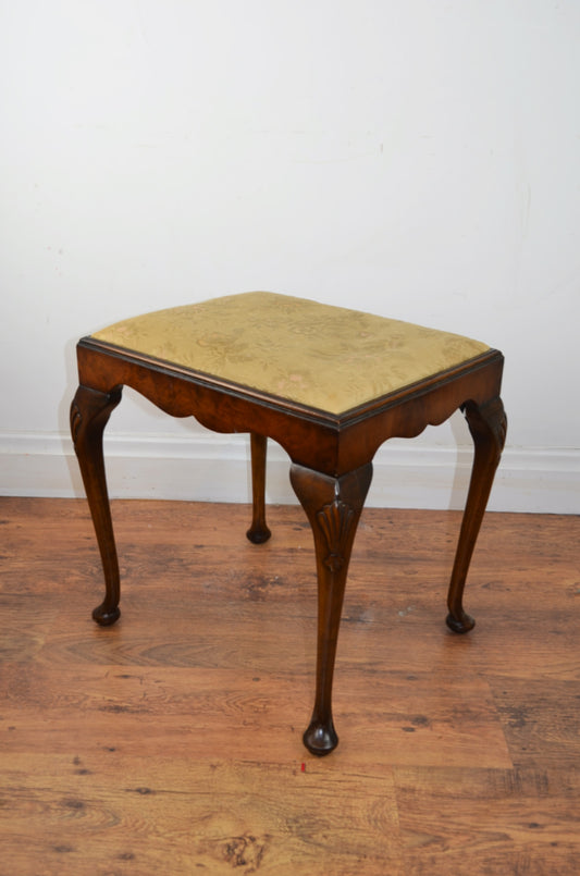 20th Century Walnut Stool