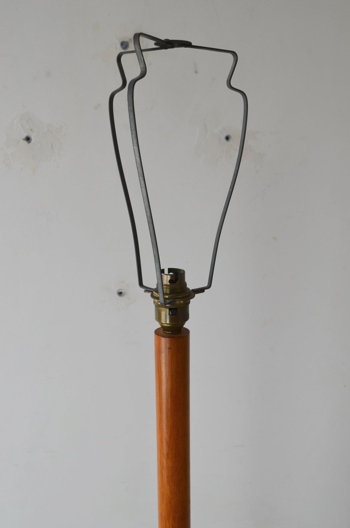 Mid Century Teak Standing Lamp